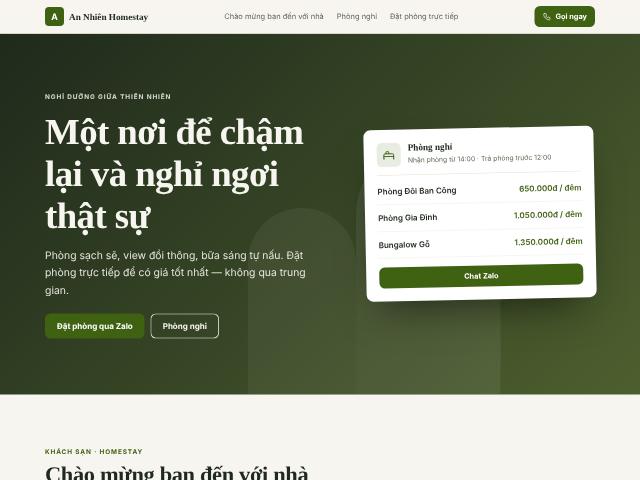 Khách sạn & homestay